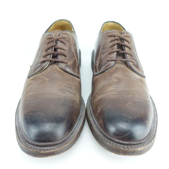 FRYE Men James Oxfords Size 9.5 D Brown Leather Dress Shoes 84615 main image 10